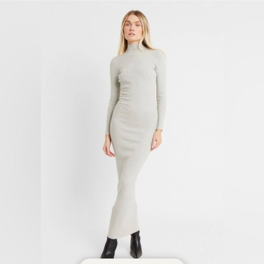 BOA (Because of Alice) Mockneck, thin knit dress!